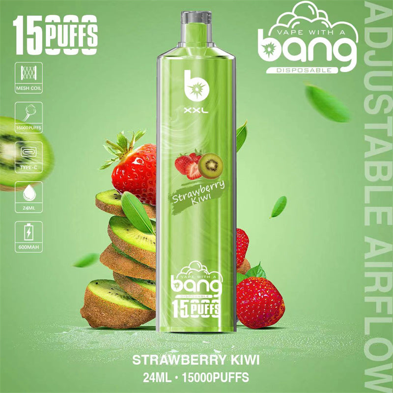 Bang SHISHA 15000 Puffs Disposable Vape – 600mAh Battery, 23ml Capacity, 20 Flavors