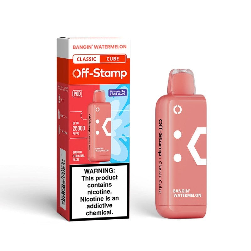 Off-Stamp X Cube Classic Cube 25K Disposable Pod 18ml 5%
