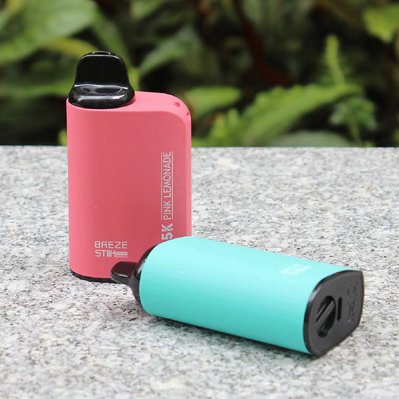 Breze Stiik Box Pro 5000 Puffs – 12ml Prefilled Pod, Mesh Coil, Adjustable Airflow, 950mAh Rechargeable Vape