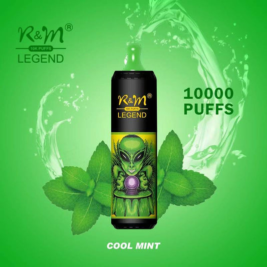 R&M 10000 puffs 10K Fruit Flavor Portable Stylish High-quality E-lectronic c igarette Vape E-liquid V aporizer Pod system Include Nicotine 19 flavors