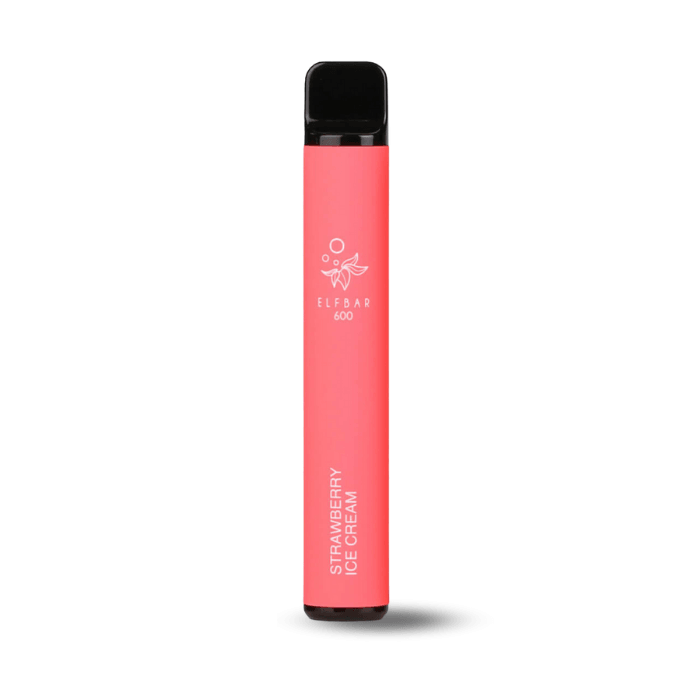 Elf Bar 600 Disposable - Strawberry Snow 2%