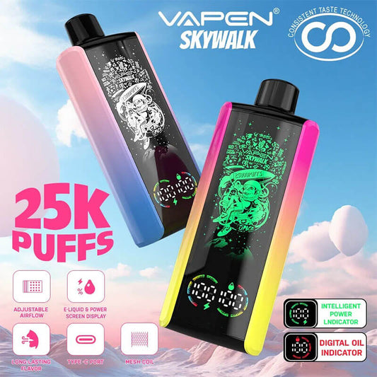 VAPEN Skywalk 25000 Puffs Disposable Vape 30ml 650mAh 15 Flavors