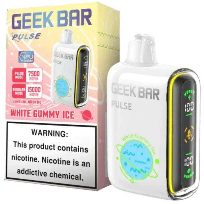 White Gummy Ice Geek Bar