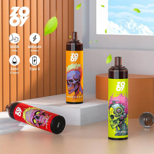 ZOOY Tornado 16000 PUFF Disposable Vape In Sales