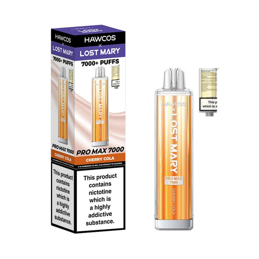 HAWCOS x Lost Mary Pro Max 7000 Disposable Vape