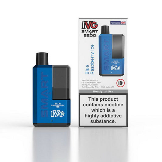 IVG Smart 5500 Refillable Rechargeable Vape Kit