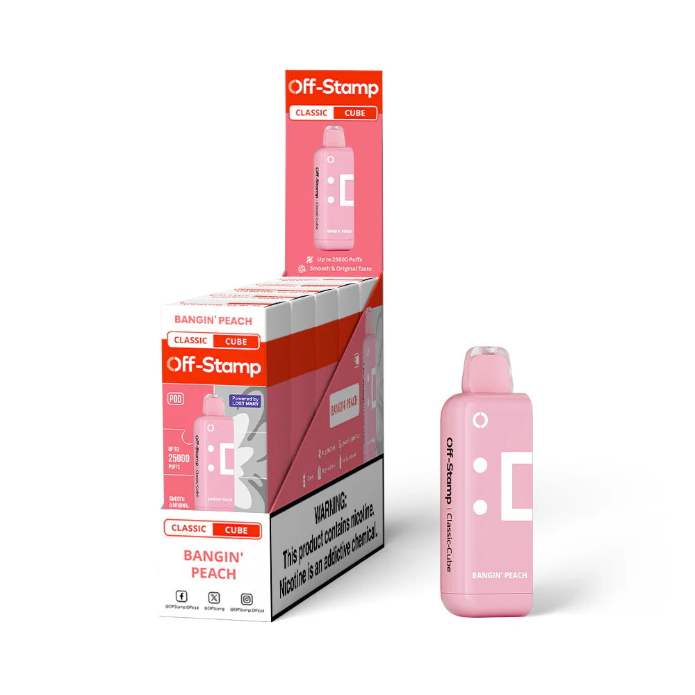 Off-Stamp Classic Cube 25K Disposable Pod 18ml 8 Flavors