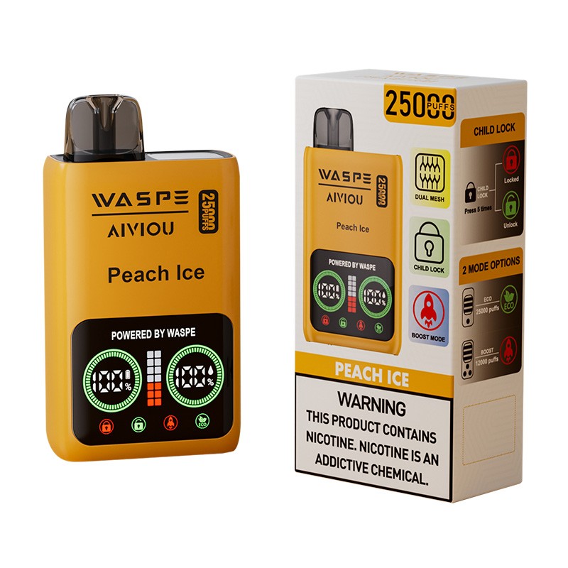WASPE Aiviou 25000 Puffs Disposable Vape 25ml 650mah 10 Flavors
