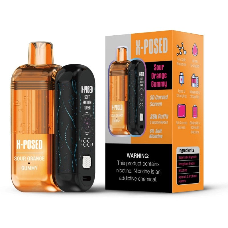 X-Posed 35K Disposable Vape 18ml 5%