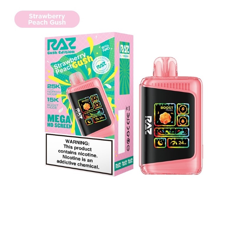 RAZ LTX 25K Gush Edition Disposable Vape 16ml 5%