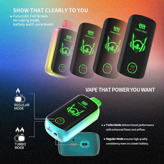 THATTHAT Dooby 18000 Disposable Vape (5%, 18000 Puffs)