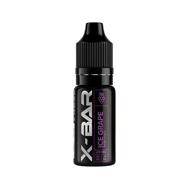 X-BAR Ice Grape - Sel de nicotine 10ml