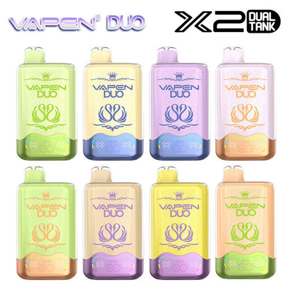 VAPEN DUO 40000 Puffs Dual Flavors Disposable Vape 40ml 650mAh 12 Flavors