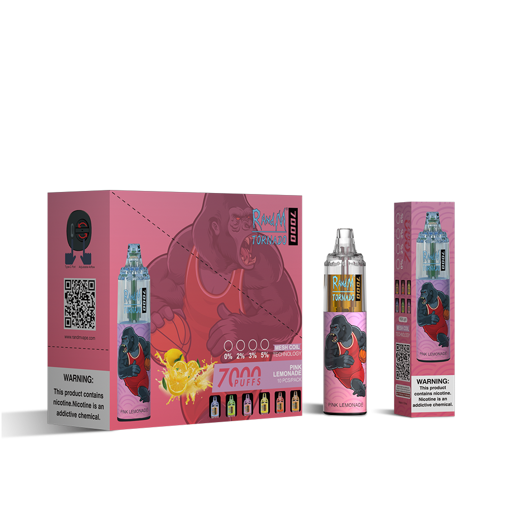 RAndM Tornado 7000 Puffs Disposable Vape Pack Of 10