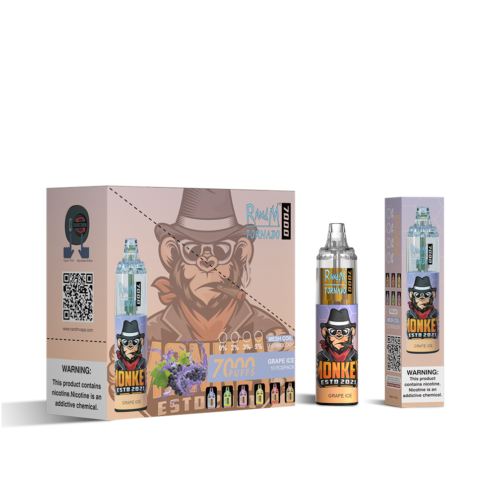 RAndM Tornado 7000 Puffs Disposable Vape Pack Of 10