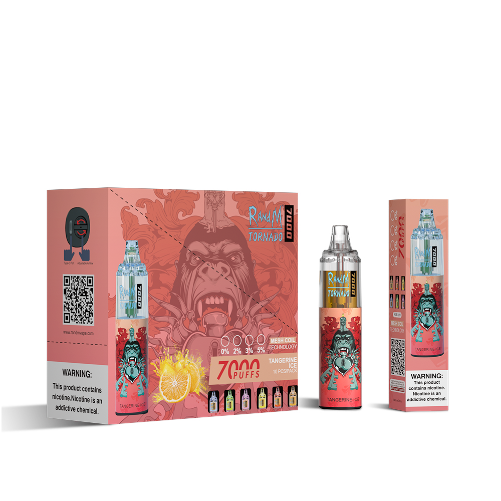 RAndM Tornado 7000 Puffs Disposable Vape Pack Of 10