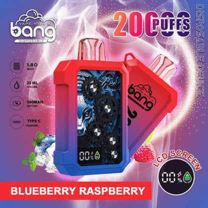 BANG Tick Tock 20000 Puffs Disposable Vape Wholesale-650mAh battery, 16ml E-liquid, Multiple Nicotine 12 Flavors