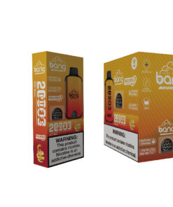 Bang 20000 Puffs Vape 20K Disposable Vape Pen(0% to 5% Nicotine)E Cigarette Prefilled 25ml 650mAh Battery 12 Flavors