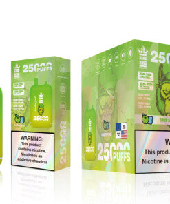 Bang King 25000 Puffs - （23ml+23ml ）e-liquid Dual Tank (0% to 5% Nicotine) 650mAh Battery 12 Flavors