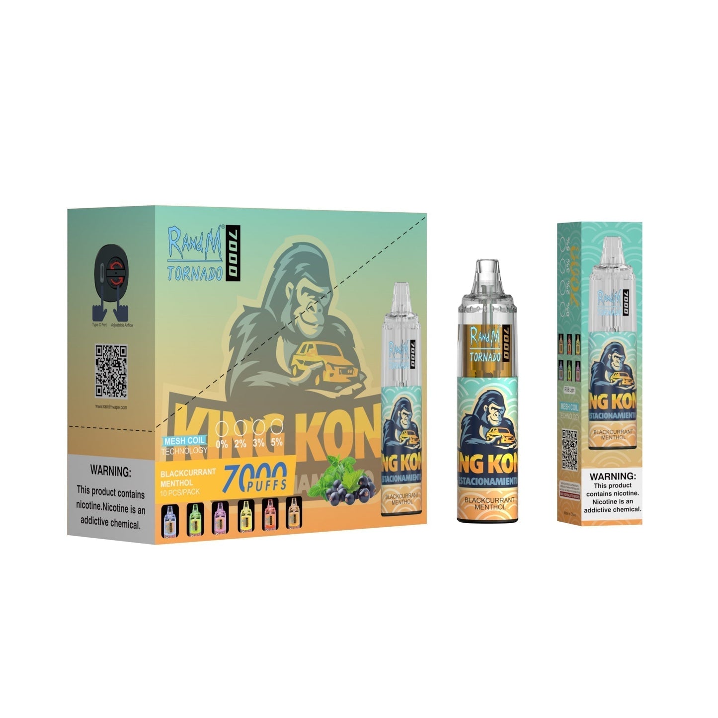 RAndM Tornado 7000 Puffs Disposable Vape