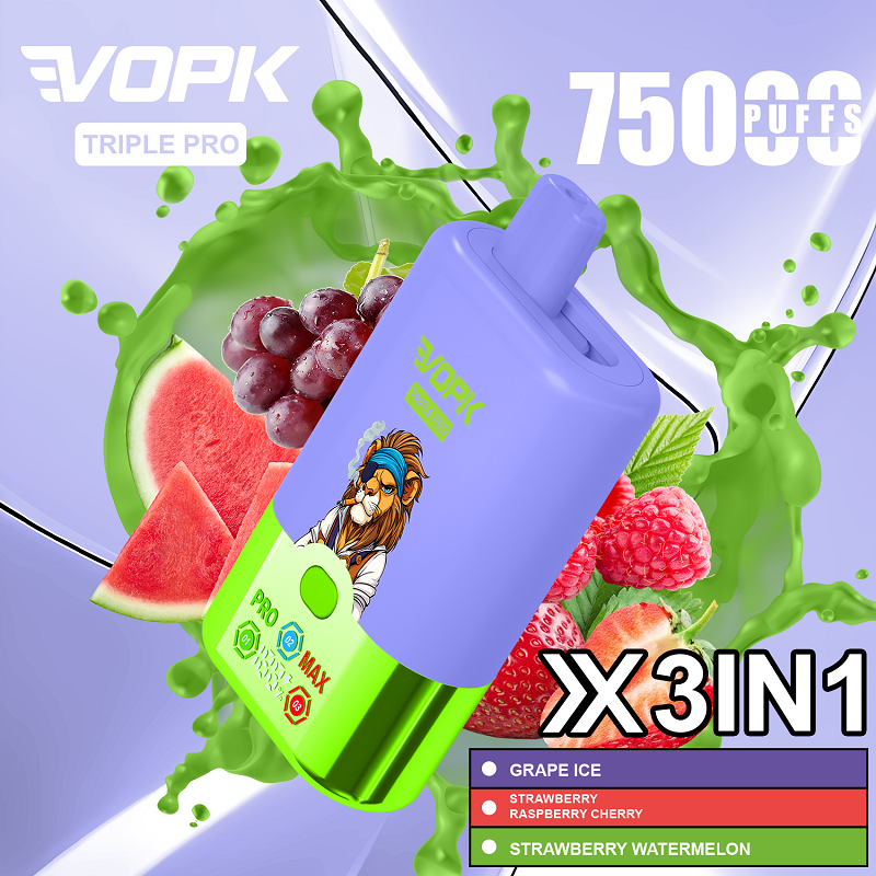 VOPK TRIPLE PRO 75000 Puffs Disposable Vape Wholesale