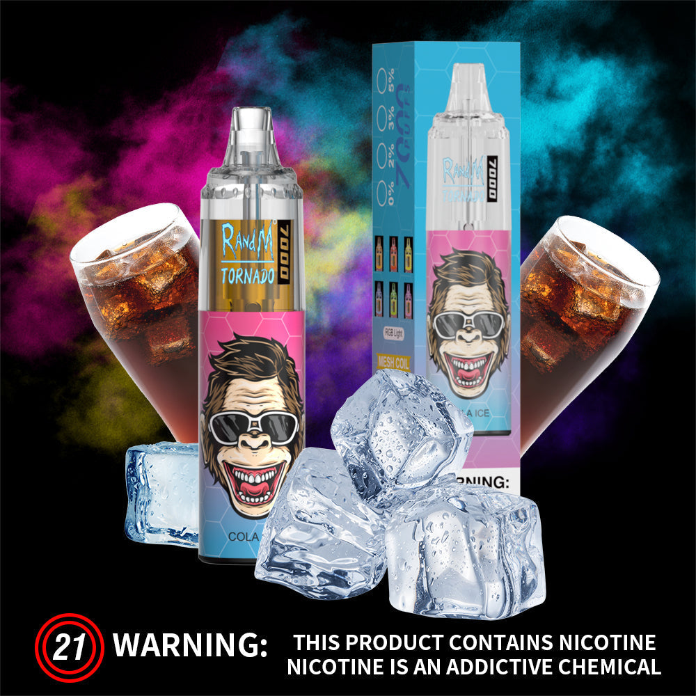 RAndM Tornado 7000 Puffs Disposable Vape Pack Of 10