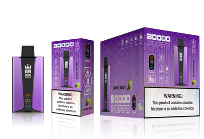 BANGBOX 30000 Puffs Disposable Vape Wholesale-850mAh Battery, 40ml E-liquid, Multiple Nicotine 12 Flavors