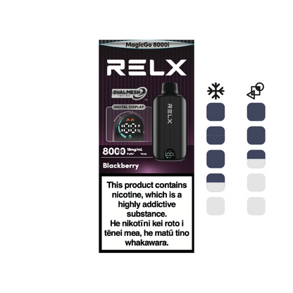 Blackberry 8000 Puff 18mg/mL