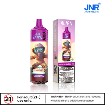 JNR Alien 10000 JNR Alien 10000 (Box of 10)Benefits of JNR Alien 10000 Wholesale from Vapes Europe WholesaleBenefits of JNR Alien 10000 Wholesale from Vapes Europe Wholesale