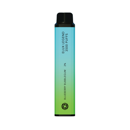 PACK OF 10 PC- Bundles of Elux Legend 3500 Puff Disposable 2ml 20mg Vape New Versions Non Re chargeable 20mg