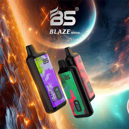 Breze Stiik Blaze Bs 10000 Puffs Disposable E Cigarette Vaper Vape Rechargeable 18ml Puff 10k Ecig
