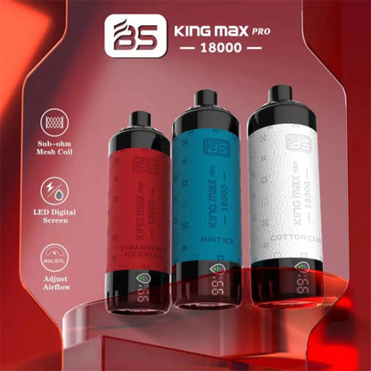 Breze Stiik King Max Pro 18000 Vape – Unmatched Flavor. Endless Puffs!