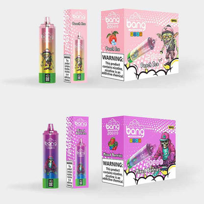 Bang 20k Puff Disposable Electronic Cigarette Bang Blaze 20000 Puffs With Smart Screen Display-1000mAh Battery, 26ml E-liquid, Multiple Nicotine 12 Flavors