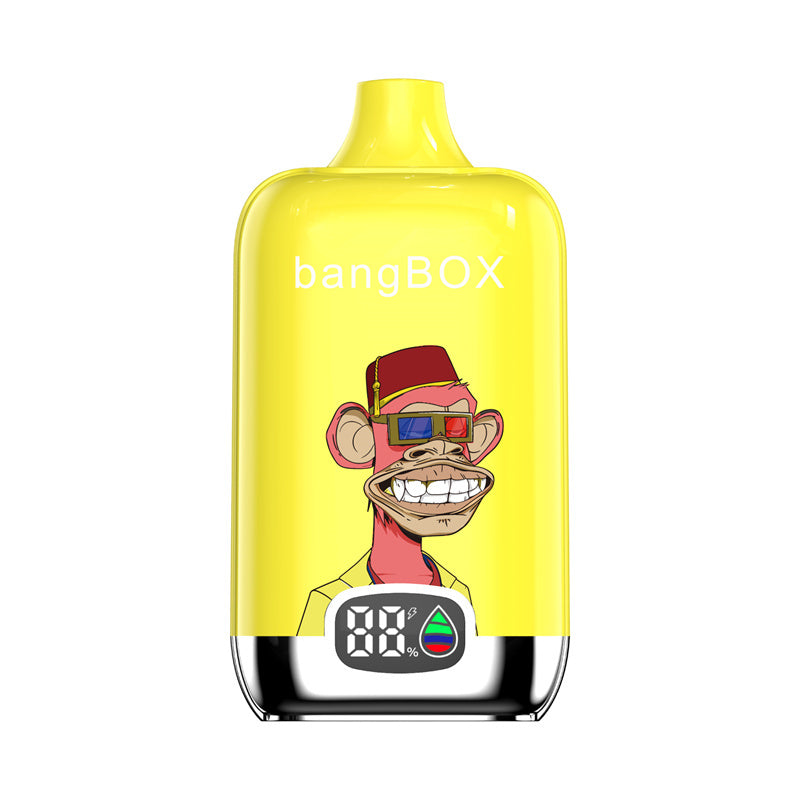 Bang King 15000 Puffs Digital Screen 15k Puff Smart Display Disposable Vape Rechargeable 0% 2% 5% Vaping 20 Flavors
