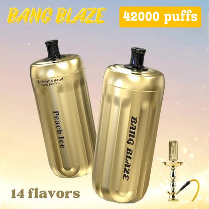 Bang Blaze 42000 Puffs Vape Best Seller Bulk Price-1000mAh Battery, 30ml E-liquid, Multiple Nicotine 14 Flavors