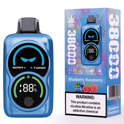 Bang Beach 38000 Puffs Disposable Vape-850mAh Battery, 40ml E-liquid, Multiple Nicotine 12 Flavors