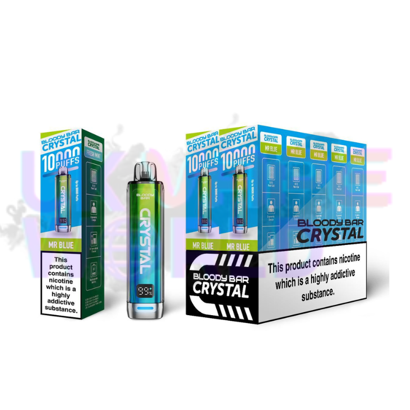 Bloody Bar Crystal 10K Puff Pod Kit -