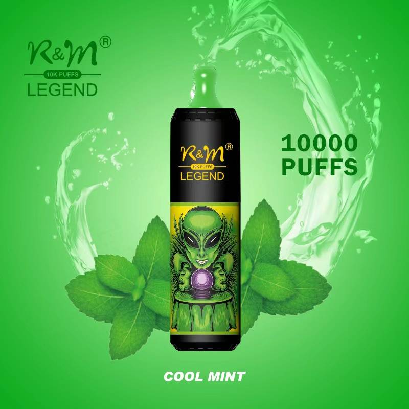 R&M 10000 puffs  10K  Fruit Flavor Portable Stylish High-quality E-lectronic c igarette Vape E-liquid V aporizer Pod system Include Nicotine 19 flavors