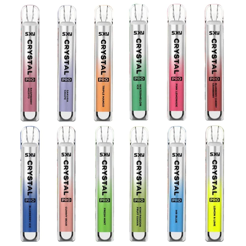 Crystal Bar 600 Puffs 2% Nicotine Disposable Vape Pen