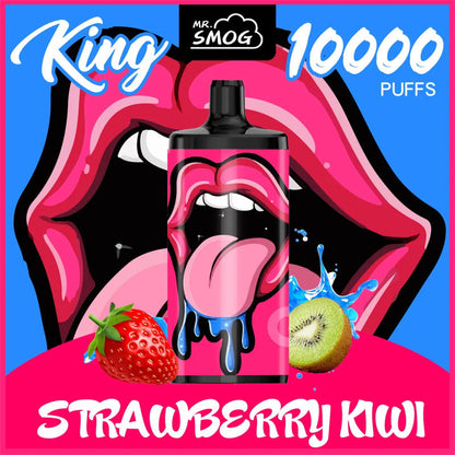 Original Vapsolo King 10000 Puffs Disposable E-Cigarettes 2% 5% 20ml Recharger Vape Vaper 10k Puff