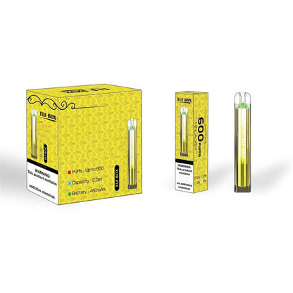 ELF BOX CRYSTAL BAR 600 PUFF DISPOSABLE POD VAPE DEVICE Vapes Puffs