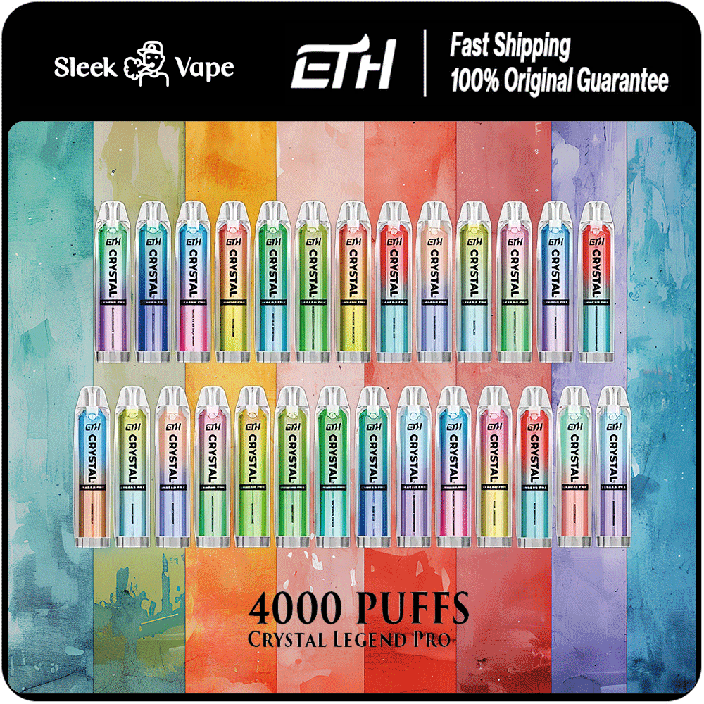 Crystal Legend 4000 Puffs 2% Nicotine Disposable Vape