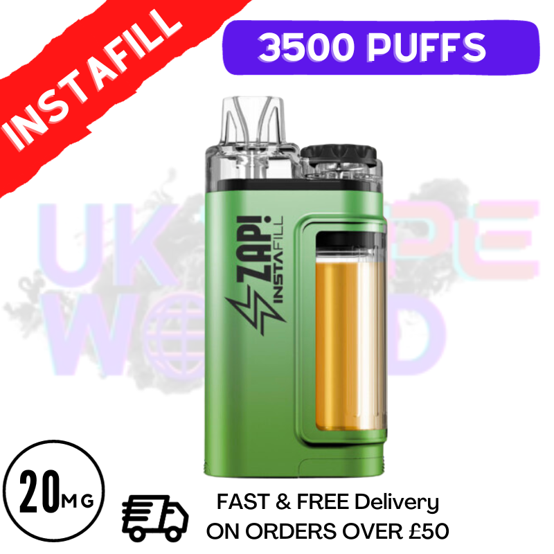 Zap Instafill Bar 3500 Puff Fresh Mint