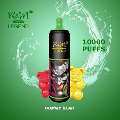 R&M Vape 10000K puffs &nbsp;Disposable 20ML 850mah 19 Flavor Portable Stylish High-quality E-lectronic c igarette Vape E-liquid V aporizer Pod system Include Nicotine