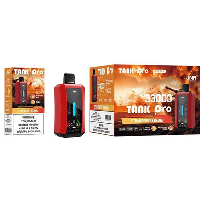 JNR Tank Pro 33000 Puffs Disposable Vape (Box of 10) 16 Flavors