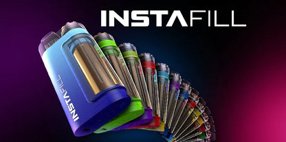 ZAP INSTAFILL DISPOSABLE VAPE KIT 20 mg 3500 PUFF with 10 ml Pre-Filled Eliquid. TPD UK