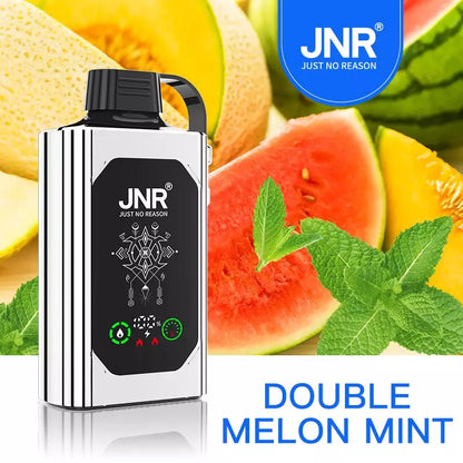 JNR Shisha Hookah Box 20500 Puffs Tornado Bar Smart Display Electronic Cigarette Vaper Disposable Vape-1000mAh Battery, 25ml E-liquid, Multiple Nicotine 15 Flavors