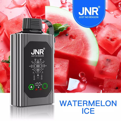 JNR Shisha Hookah Box 20500 Puffs Tornado Bar Smart Display Electronic Cigarette Vaper Disposable Vape-1000mAh Battery, 25ml E-liquid, Multiple Nicotine 15 Flavors