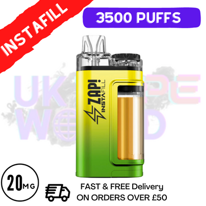Zap Instafill Bar 3500 Puff Lemon Lime