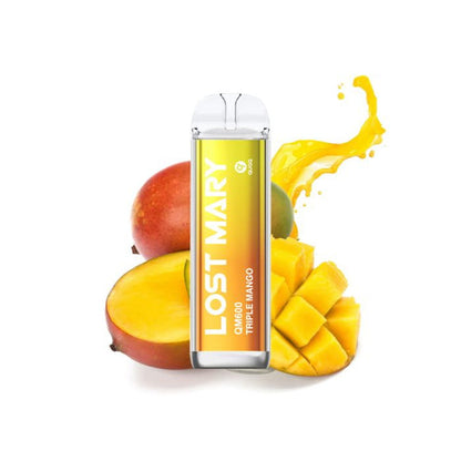 Lost Mary QM600 Disposable Vape – 600 Puffs, 20mg Nicotine Salt, Inhale Activated, 2ml E-Liquid